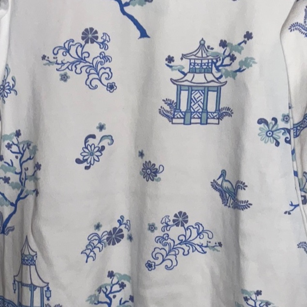 The Beaufort Bonnet Co.Girls Blue Pagoda Print Polly Play Dress 4T NWT - Picture 3 of 6